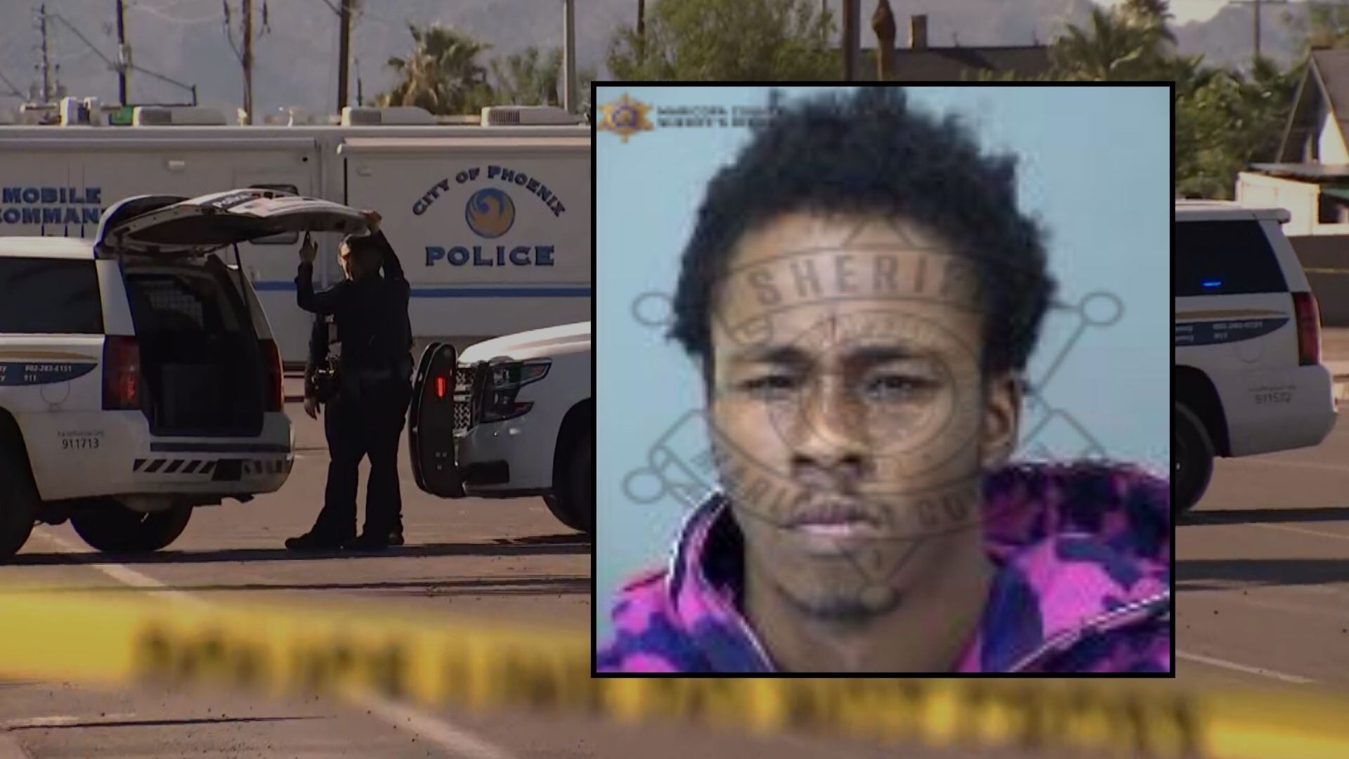 Man arrested over fatal Phoenix bus stop shooting