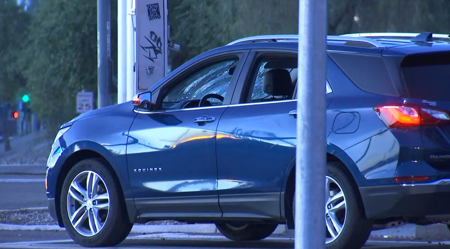 Two crashes close major Glendale road after pedestrian hit