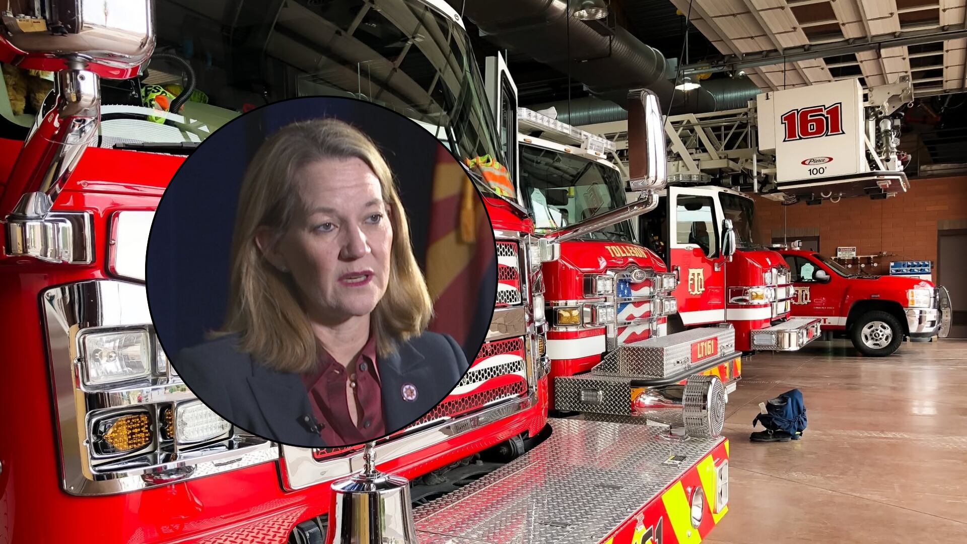 Arizona attorney general sues Tolleson over firefighter exit penalty