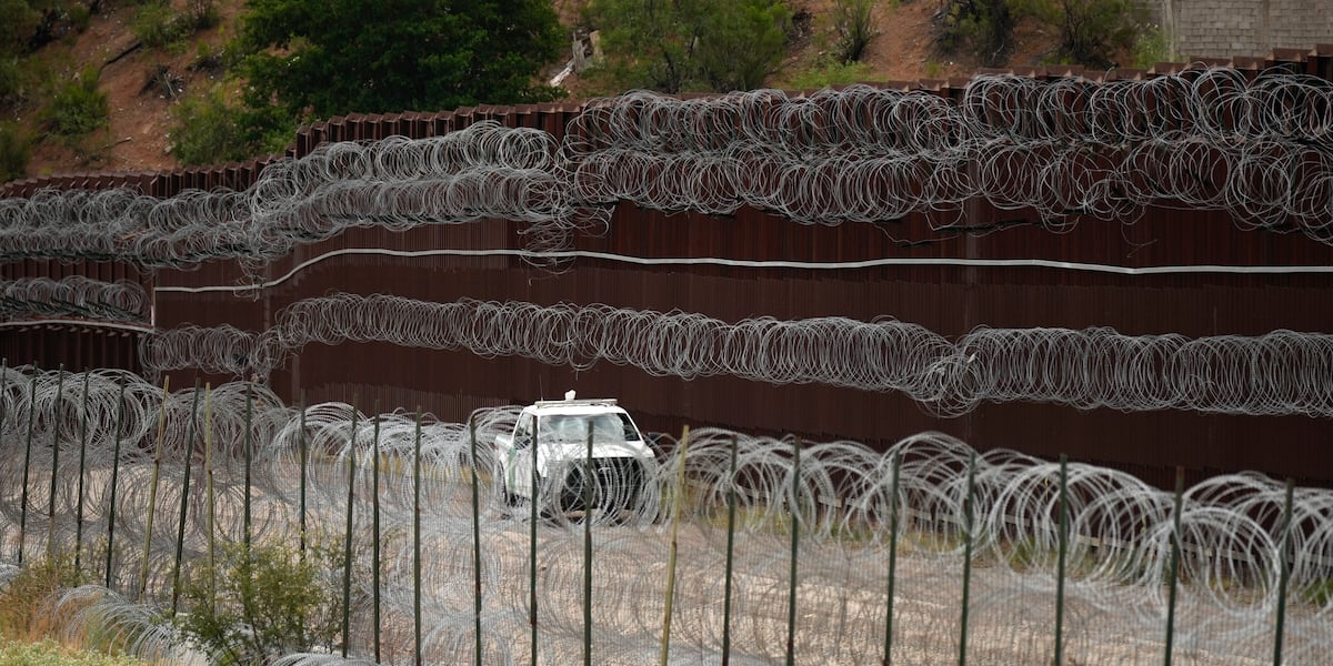 Cbp Building CBP building second border wall in Arizona