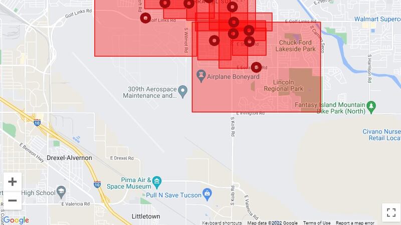 UPDATE: Service restored after large power outage on southeast