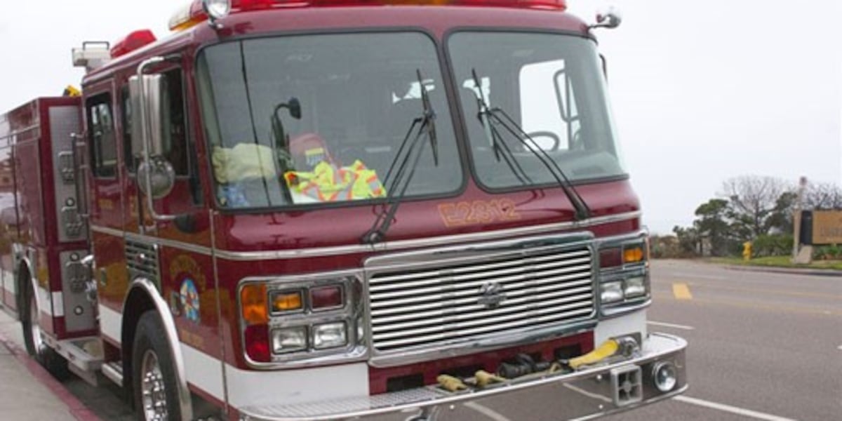Fire crews respond to large vehicle fire in Midtown
