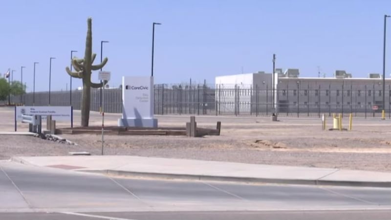 La Palma Correctional Center, which can house 3,060 detainees, is one of two ICE facilities in...