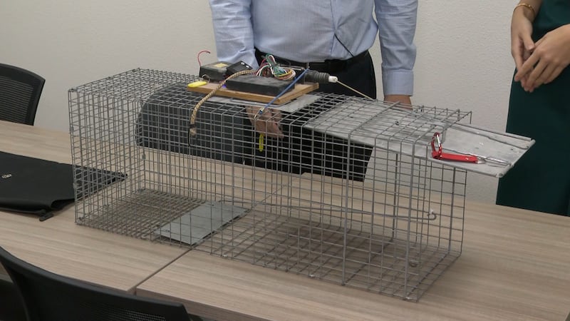 A UNLV professor who helps establish medical clinics by day spends his free time trapping...