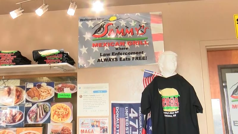 Jorge Rivas’s restaurant, Sammy’s Mexican Grill, has gone viral for offering free meals to ICE...