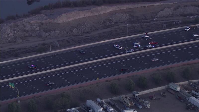 A pedestrian was struck and killed on the Loop 202 Red Mountain near Alma School Road around...