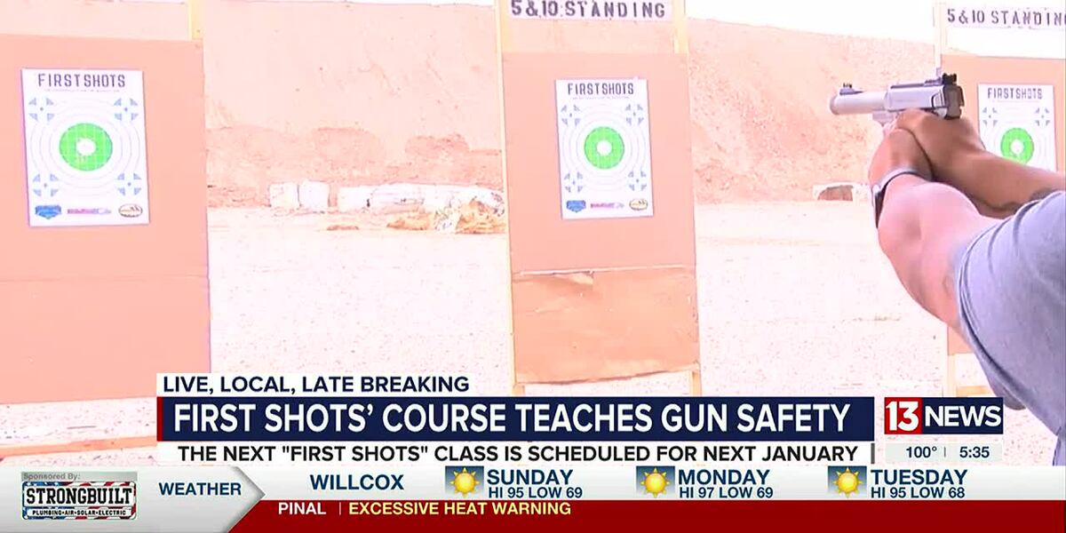 Gun course held for new gun users, teaches basic safety steps for firearms