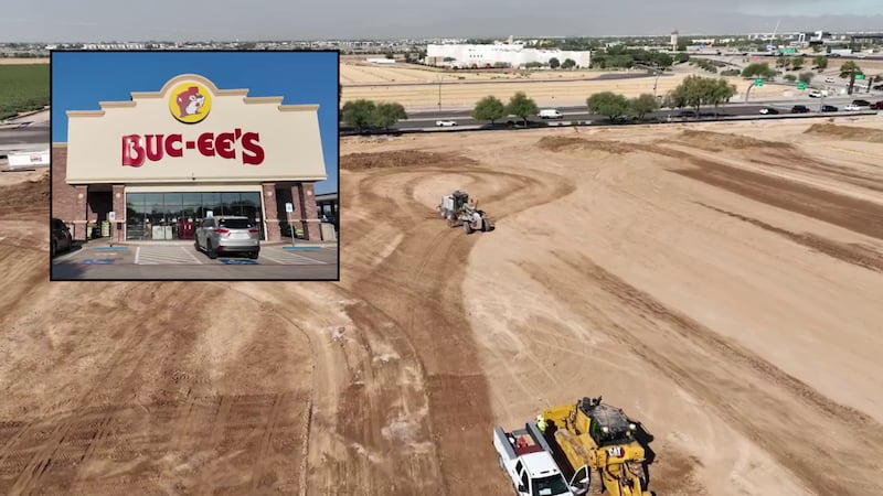 The 75,400-square-foot retail store and gas station should be open by Christmas of 2025.