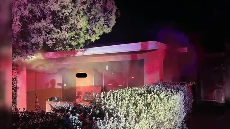Three displaced after Tucson house fire