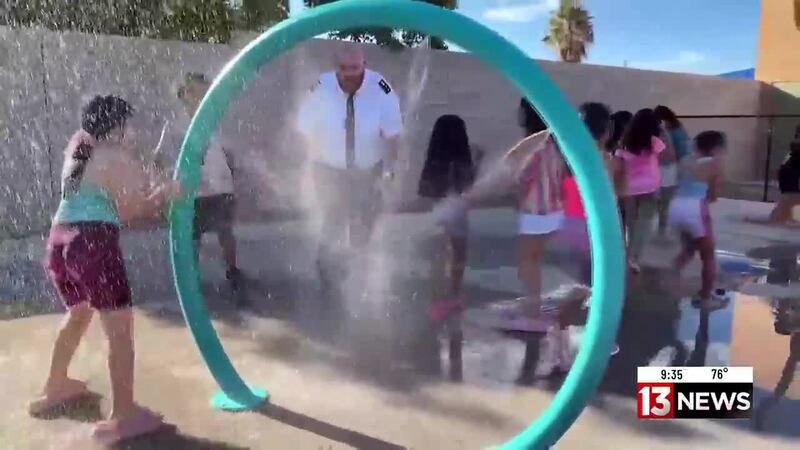 Salvation Army talks about new splash pad