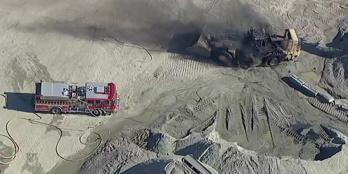 Loading Bar Fire Firefighter killed in explosion while battling front end loader fire