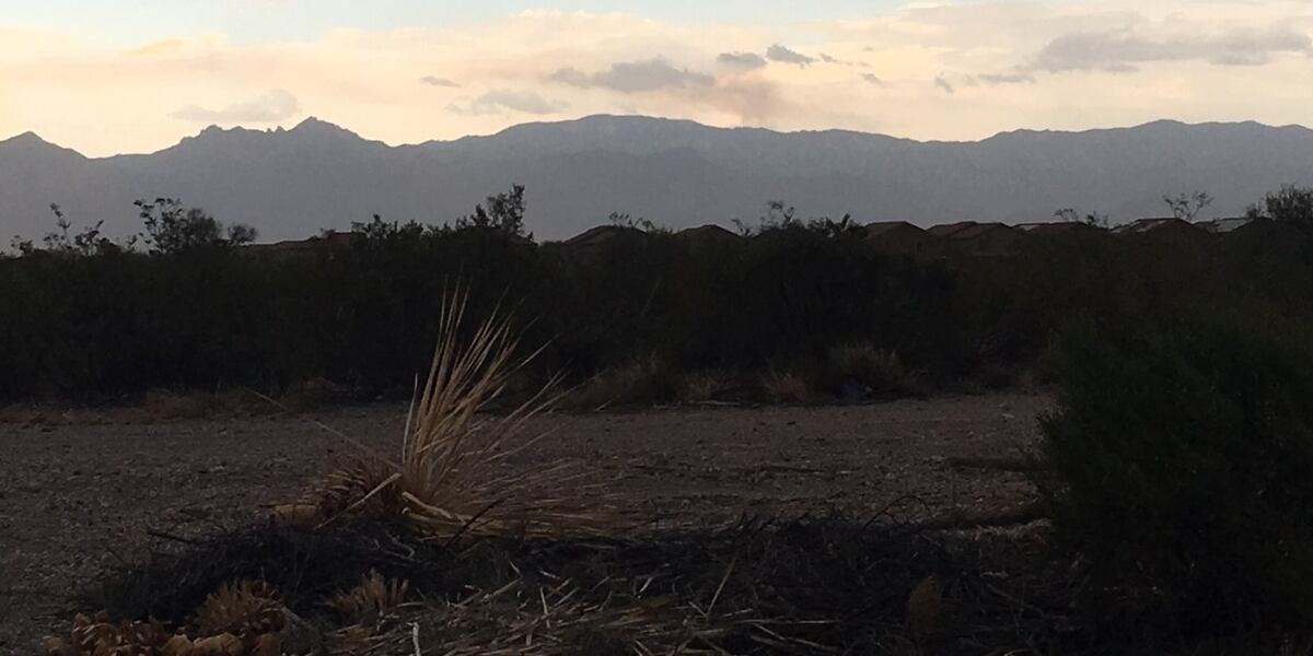 Red Ridge fire burning on Mt. Lemmon