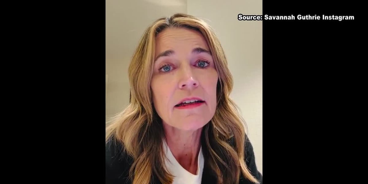 Savannah Guthrie Issues Urgent Plea for Help in Finding Her Missing Mother Nancy