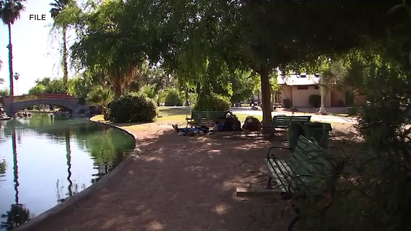 FIle photo of city park in Phoenix.