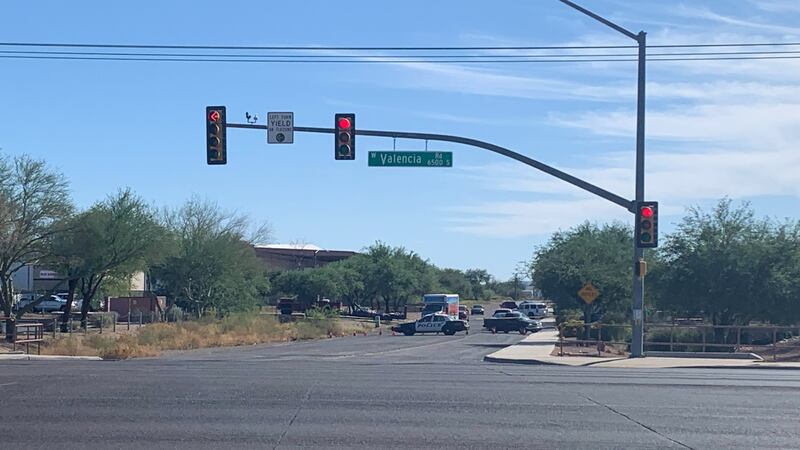 A motorcyclist died following a two-vehicle crash near Mission and Valencia in Tucson on...