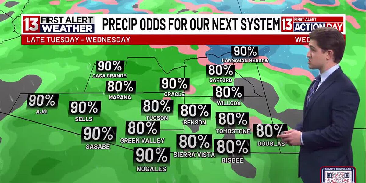 FIRST ALERT FORECAST - Tracking our next weather-maker