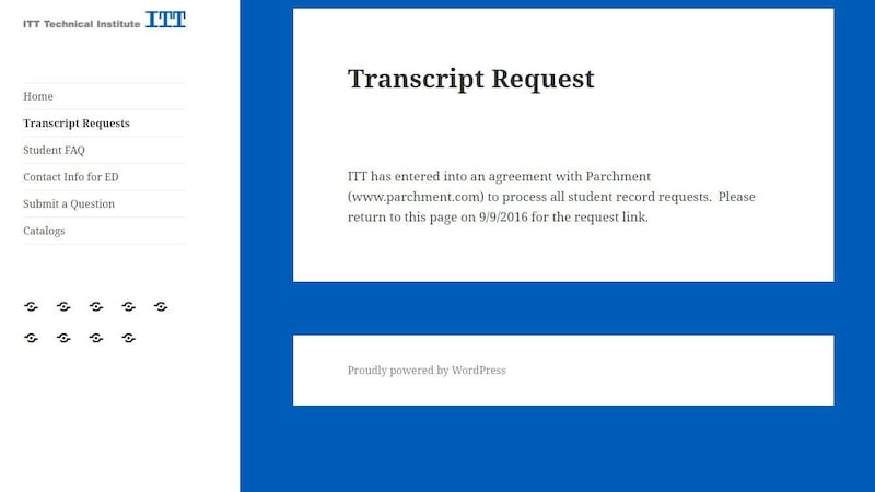 Itt Tech Transcripts Local ITT Tech students unable to get transcripts