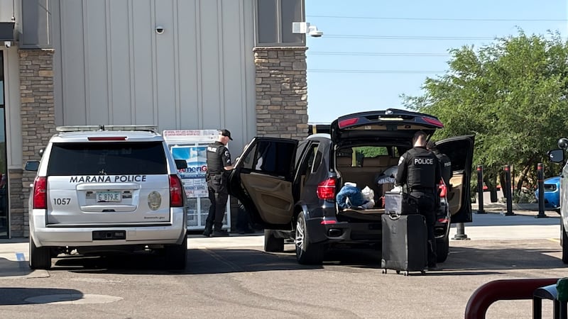 Marana Police respond to body found at Maverick gas station