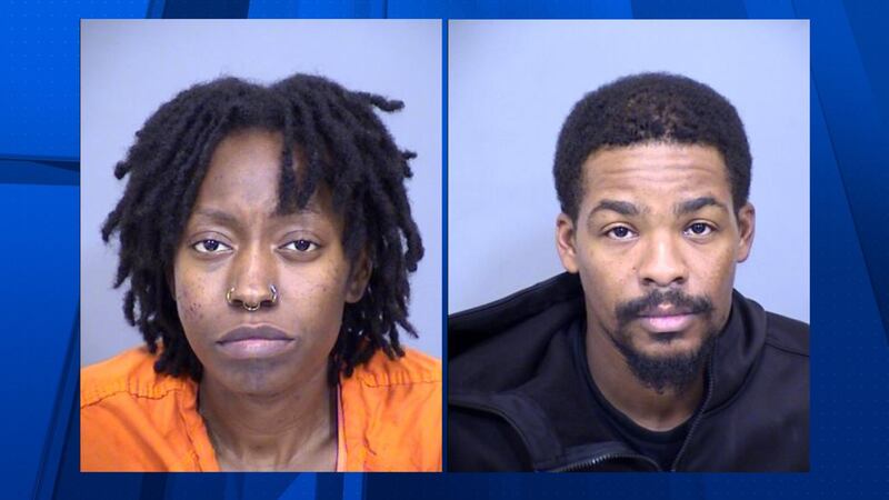 Brittney Furch (left), 34, and Demetrius Jones (right), 32, each face multiple counts of child...