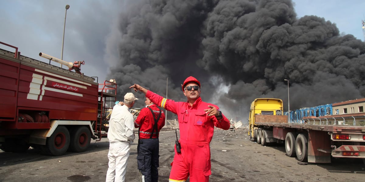 Massive explosion at an Iranian port linked to missile fuel shipment kills 5, injures over 700