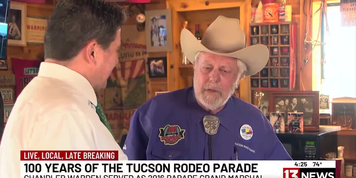 Chandler Rodeo RODEO PARADE: Talking with former Grand Marshal Chandler Warden