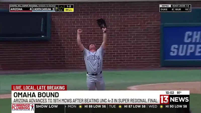Wildcats baseball team advances to CWS