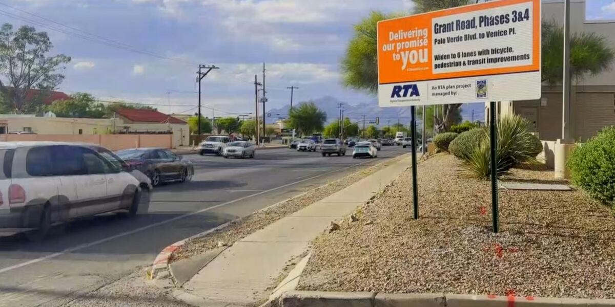 Some Tucson drivers eager for next phase of Grant Road Improvement