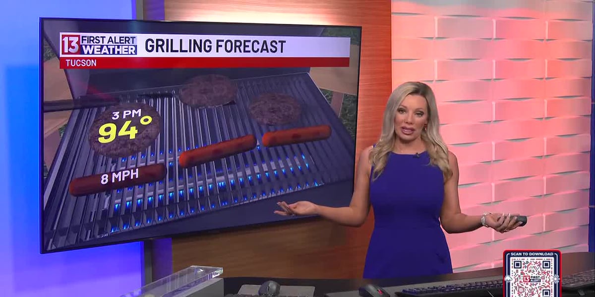 Memorial Day Forecast: Below normal temps but a slight chance for rain northeast of Tucson