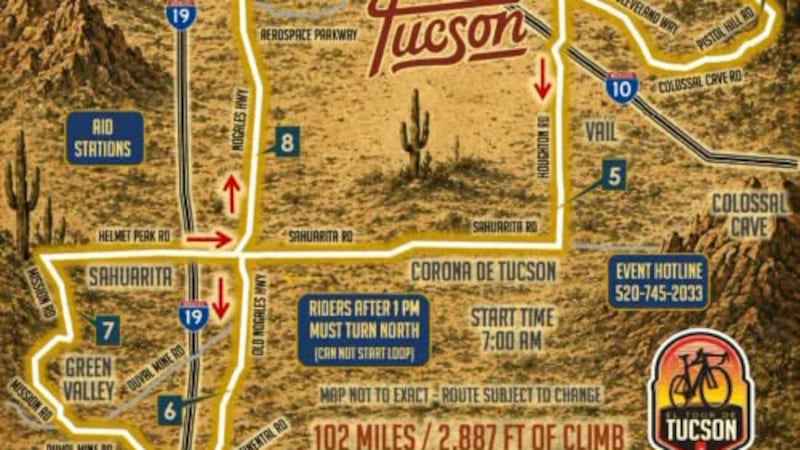 With the 2026 El Tour de Tucson approaching, drivers should prepare for road closures and delays.