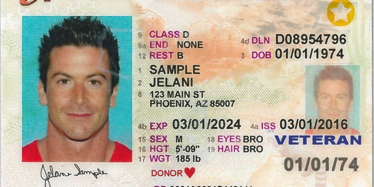 arizona tobacco license gets new driver's look Arizona Travel ID | Department