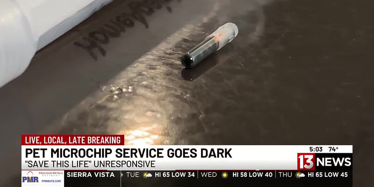 National pet microchip service goes dark