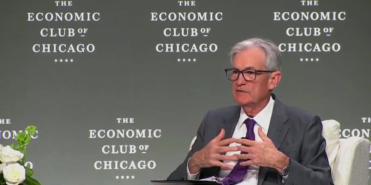 Fed Reserve chair gives grim outlook on US economy due to tariffs