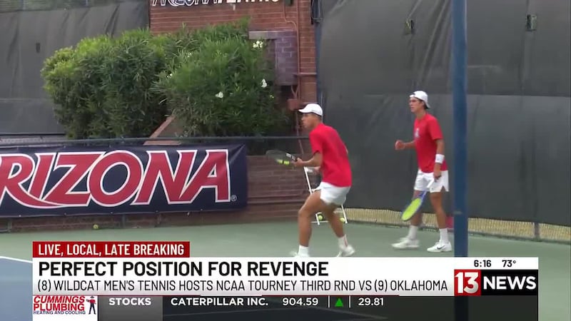 (8) Wildcat Men's Tennis to host NCAA Tourney 3rd round for the first time