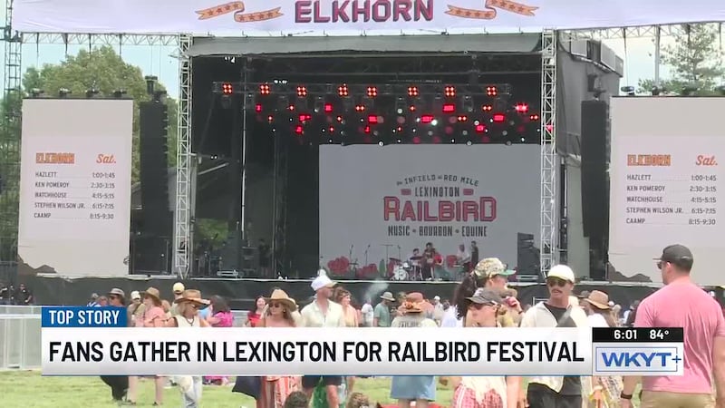 Railbird festival returns to Lexington with national artists, thousands of visitors