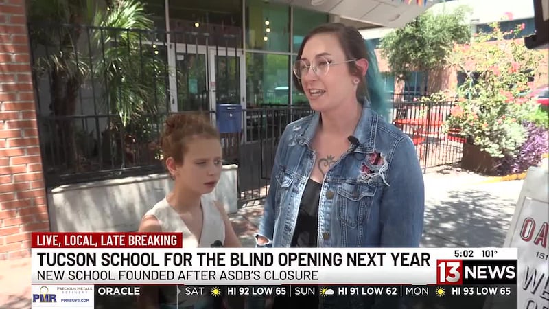 A new private school for blind and visually impaired students is opening in downtown Tucson.