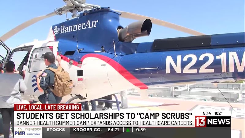 Banner Health camp offers scholarships to students exploring healthcare careers