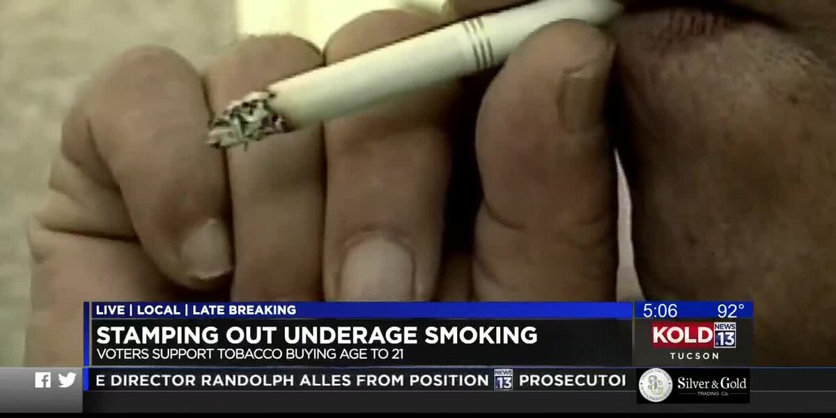 Tobacco buying age to 21