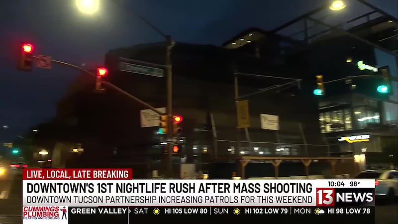 Downtown Tucson businesses welcome back patrons after mass shooting