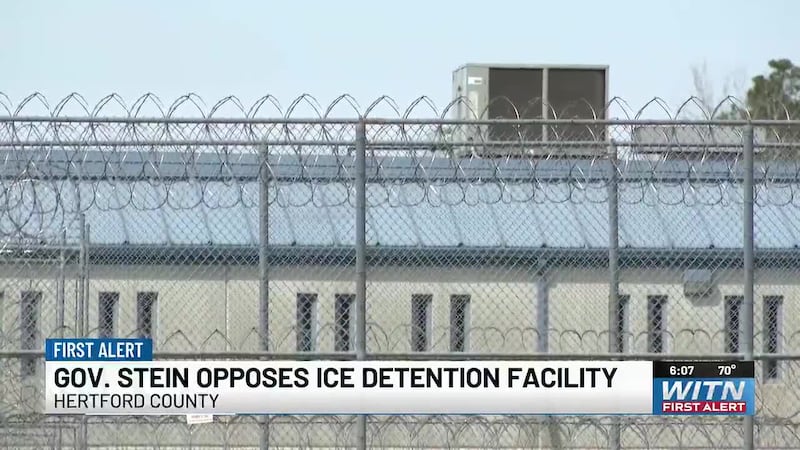 Stein opposes ICE detention facility in Hertford County