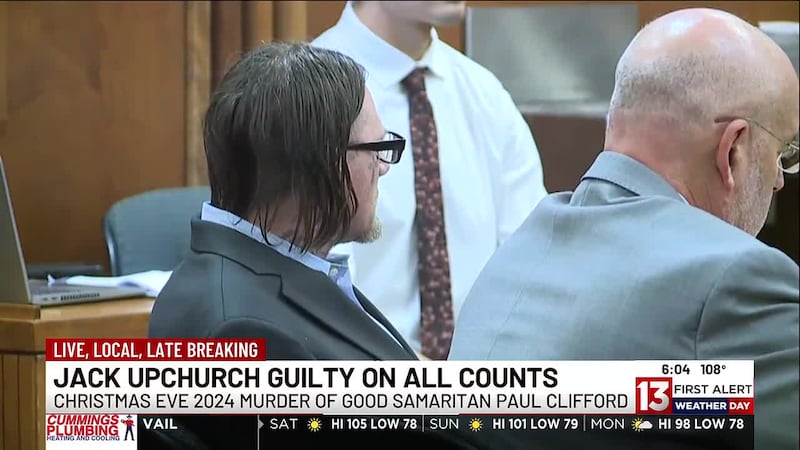 Jack Upchurch convicted on all charges in Pima County murder of Paul Clifford