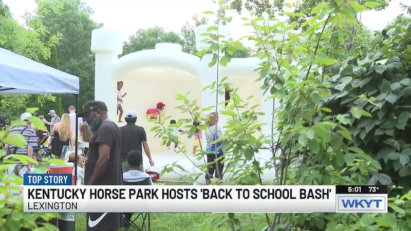 Fayette County schools hosts Back to School Bash at Kentucky Horse Park
