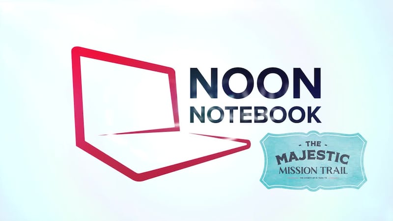 This Noon Notebook is about El Paso County.