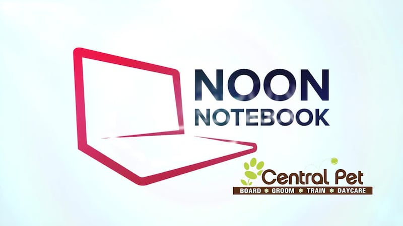 Today's Noon Notebook is with Central Pet.