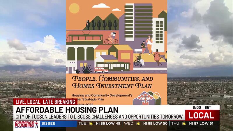 Tucson to release a plan which could make housing more affordable across all income levels