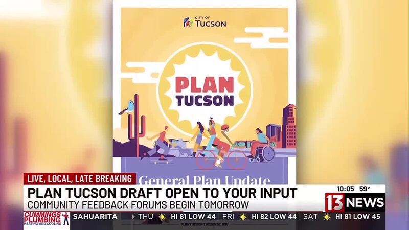 The preliminary draft of the Plan Tucson general plan is now available for Tucson residents to...