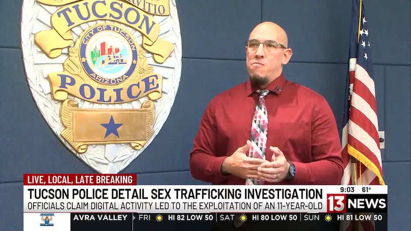 The Tucson Police Department released new information about the soldier accused of sex...